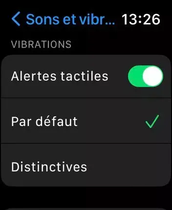 Apple Watch : comment augmenter l'intensité des alertes tactiles