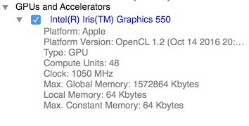 Test des MacBook Pro (fin 2016)