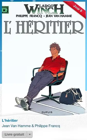 Les 12 jours cadeaux jour 8 : Largo Winch - L'Héritier