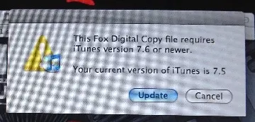 La Fox met des copies pour iTunes dans ses DVD ?