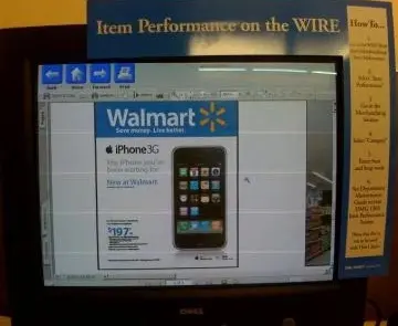 Pas d'iPhone 4 Go chez Walmart ?