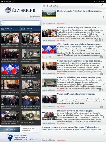 L'Elysée débarque sur iPhone et iPad