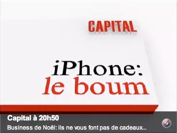 L'iPhone ce soir dans Capital