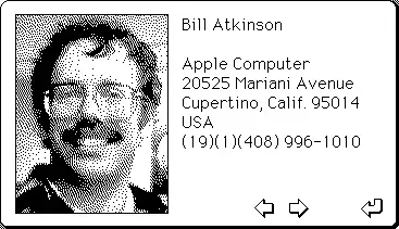 Bill Atkinson travaille encore pour Apple...