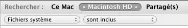 Astuce : lancer une recherche sous OS X, fichiers système inclus