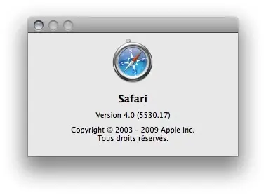 Astuce : les signets Safari 4 en raccourci clavier