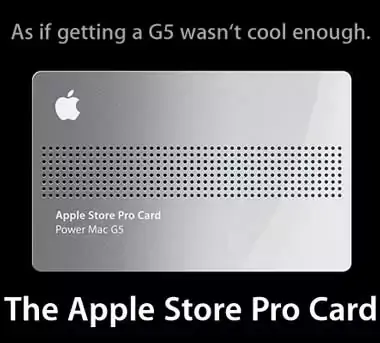 Apple Store Pro Card