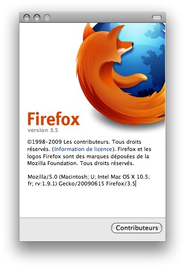 Firefox 3.5 RC1 