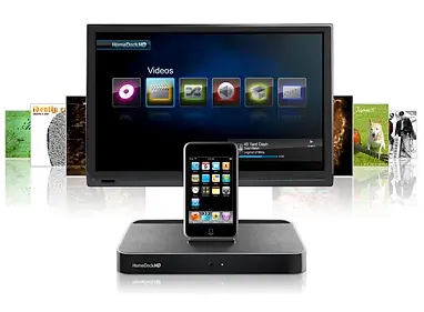 HomeDock HD upscale vos vidéo iPod pour votre TV HD