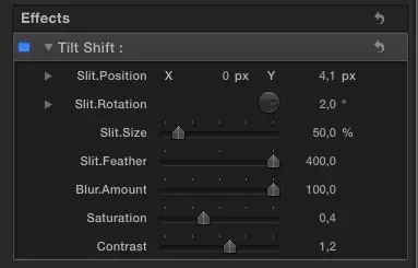 Un effet Tilt Shift gratuit pour FCP X