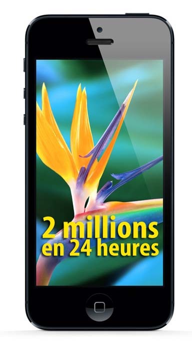 2 millions de pré-commandes d'iPhone 5 en 24 heures !