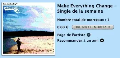 Le single gratuit du jour !