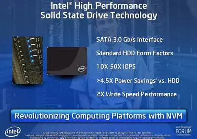 Intel se positionne sur le marché du SSD