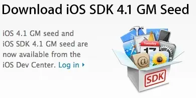 iOS 4.1 GM Seed disponible pour les développeurs