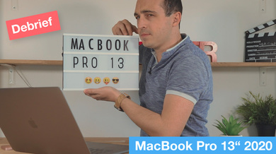 MacBook Pro 13" 2020 : faut-il craquer ? Notre débrief... en vidéo !