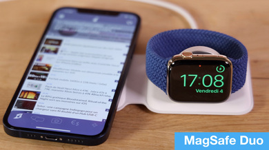 Test du chargeur MagSafe Duo d'Apple : vraiment trop cher ?