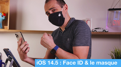 Vidéo : on a testé le déverrouillage avec le masque et l'Apple Watch (iOS 14.5)