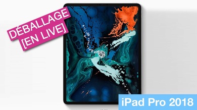 On déballe l'iPad Pro en live sur Mac4ever !