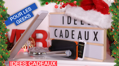 Idées cadeaux de Noël : notre sélection "insolite" du moment ! (douche, lampe, mini-tel..)