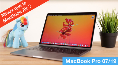 Test du MacBook Pro mi-2019 1.4Ghz : bien mieux que le MacBook Air ?