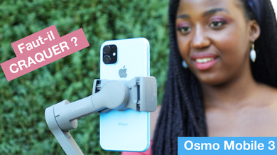 Test de l'Osmo Mobile 3 de DJI... en vidéo !