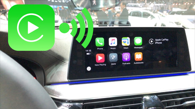 Vidéo : on a testé CarPlay WiFi au Salon de l'Auto de Genève ! (sur une Serie 5 "M Performance")