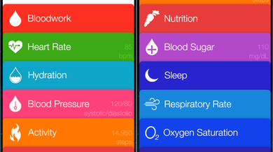 Healthbook, le carnet de santé d'Apple se dévoile en images
