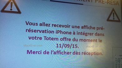 Les pré-réservations pour l'iPhone 6s ouvriront le 11 septembre prochain en France !