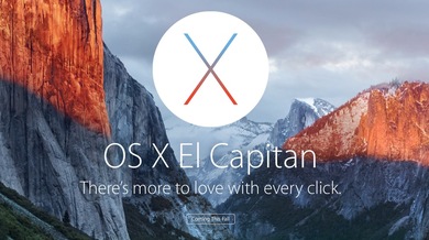 Une seconde beta pour OS X El Capitan