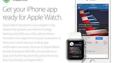 Apple distribue iOS 8.2 et WatchKit aux développeurs