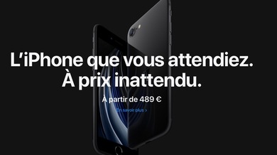 Les précommandes de l'iPhone SE sont ouvertes sur l'Apple Store