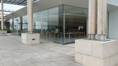 Premières photos de l'Apple Store de Marseille