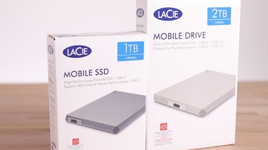 Test Express des nouveaux disques LaCie Mobile SSD et LaCie Mobile Drive (USB C)