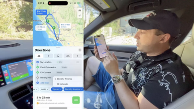 Le planificateur d'itinéraire électrique de Google Maps arrive chez Ford !