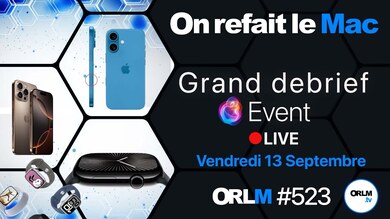 LIVE : Le grand débrief de l’Apple Event !⎜ORLM-523