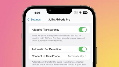 Les AirPods Pro 1 pourraient profiter de la Transparence adaptative