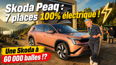 Skoda Peaq : à bord du SUV 7 places électrique le plus cher de la marque !