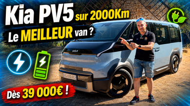 Essai Kia PV5 Passenger : à 39 650€, le meilleur van électrique du marché ?