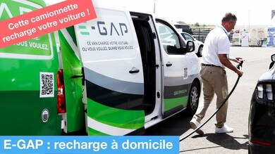 Cette camionnette (e-GAP) vient recharger votre voiture électrique ! (Reportage Remoove 2022)