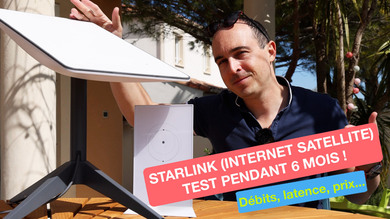 Test de Starlink : débit, prix, fiabilité, VanLife... une vie normale aux oubliés de la fibre ?