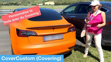 Changer la couleur de sa Tesla pour 2000€ ? On parle de "Covering" (avec CoverCustom)