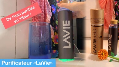 Idées Cadeaux : une eau pure en seulement 15mn ? Petit test du purificateur français LaVie ! (vidéo)