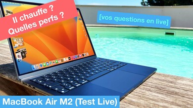 Test du MacBook Air M2 en live : venez poser vos question en direct !