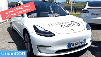 Gagnez 1000€/mois (mini) en louant votre Tesla ! (Reportage UrbanCod + code promo)