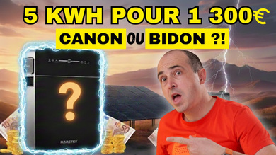 Test de la batterie solaire Marstek Venus E 3.0 : 5 kWh à 1300€ seulement ! Canon ou bidon ?