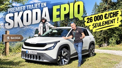 Premier trajet en Skoda Epiq, le petit SUV électrique à 26 000€ !