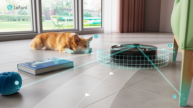 Lefant M210 Pro Omni : un robot aspirateur très compact qui s'auto-nettoie en continu