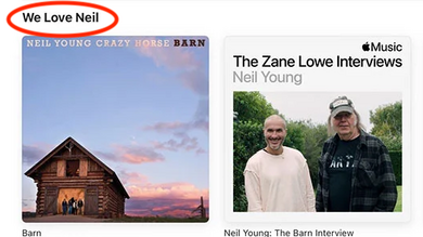 Opportuniste, Apple courtise les fans de Neil Young depuis son départ de Spotify