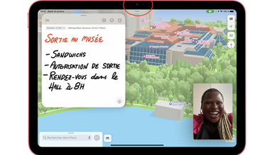 La caméra frontale de l'iPad 10 est enfin au bon endroit