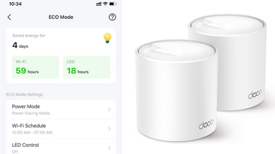 Un mode d'économie d'énergie pour les routeurs Wi-Fi Mesh Deco de TP-Link